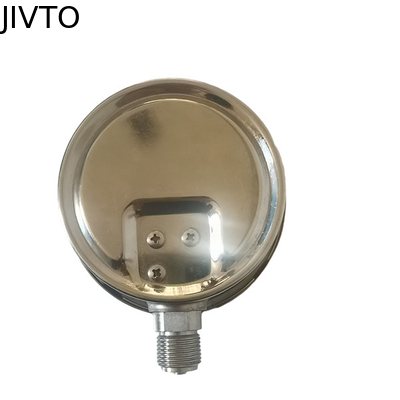4 inch Stainsteel steel Liquid filled Pressure Gauge, glycerine,0-1  Map,1/2 NPT lower mount, bayonet