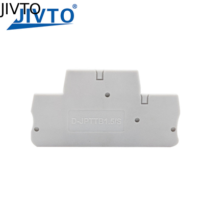 D-PTTB 1.5/S Enddeckung PTTB1.5/S Doppel-Level-Anschluss DIN-Terminalblock Zubehör 1.5mm Kunststoff-Schranke Endplatte